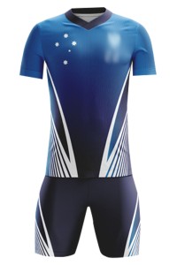 網上下單訂購教練團隊足球服  時尚設計熱升華足球服套裝 足球服制服店 FJ026